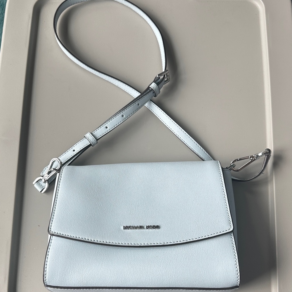Michael Kors Sky Blue Crossbody Bag